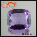 Cushion cut purple loose glass for jewelry decorative